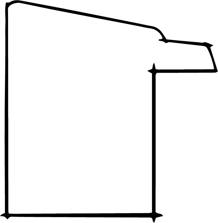 DANTIK Zrkadlo 40x50 TOMAS bílá