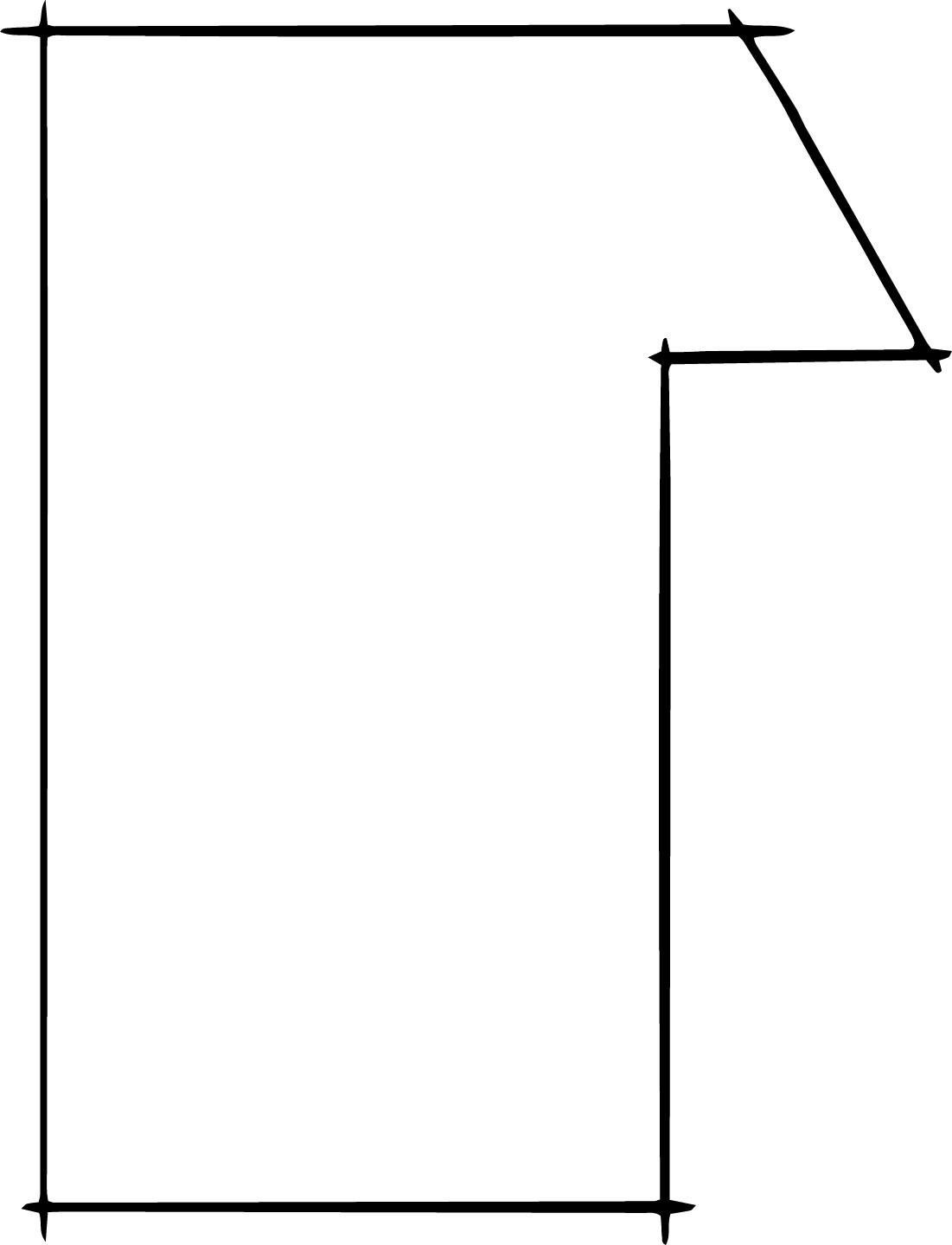 DANTIK rám na obraz 50x70 | WOODLINE černá (Plexi Čiré)