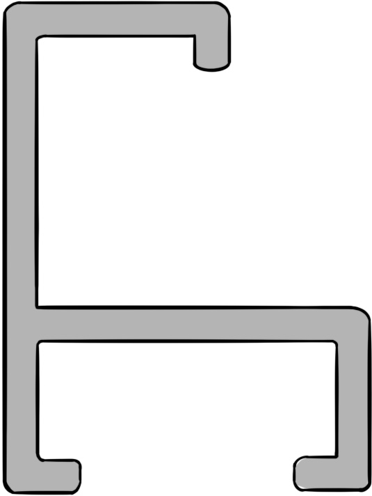 DANTIK rám na obraz 40x50 | ALU Černá matná (Plexi Čiré)