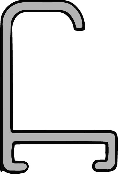 DANTIK rám na obraz 70x100 | ALU Černá lesklá (Plexi Čiré)