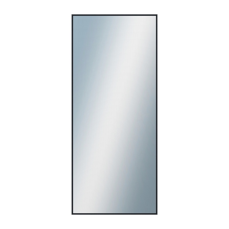 DANTIK Zrkadlo 60x140 Profil 02 | černá matná