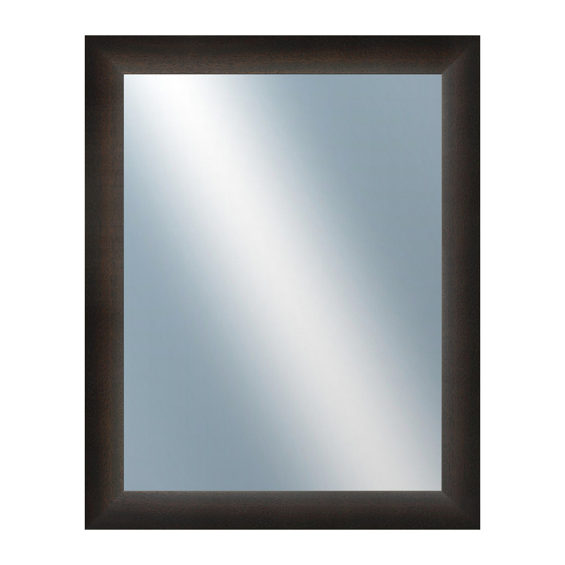DANTIK Zrkadlo 40x50 LEDVINKA tmavě hnědá
