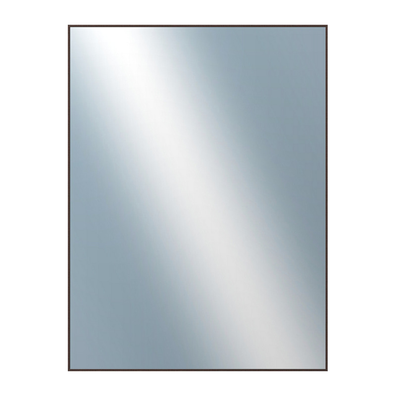DANTIK Zrkadlo 60x80 Profil 273 | dýha wenge tmavá