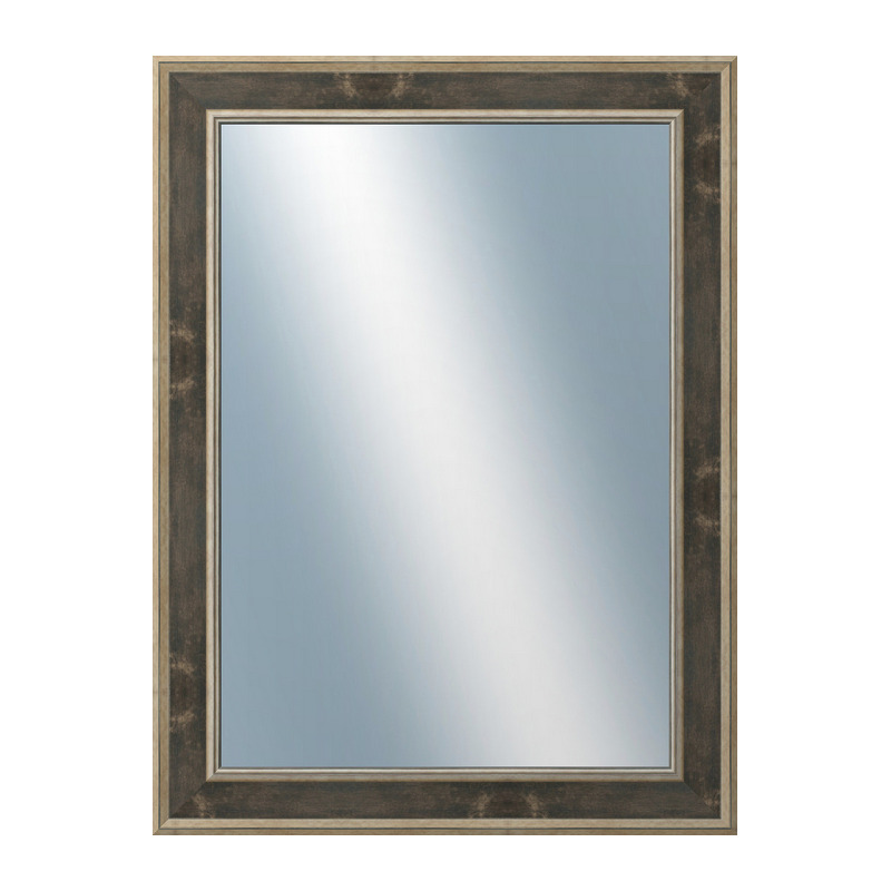 DANTIK Zrkadlo 60x80 TOOTH zlato černá