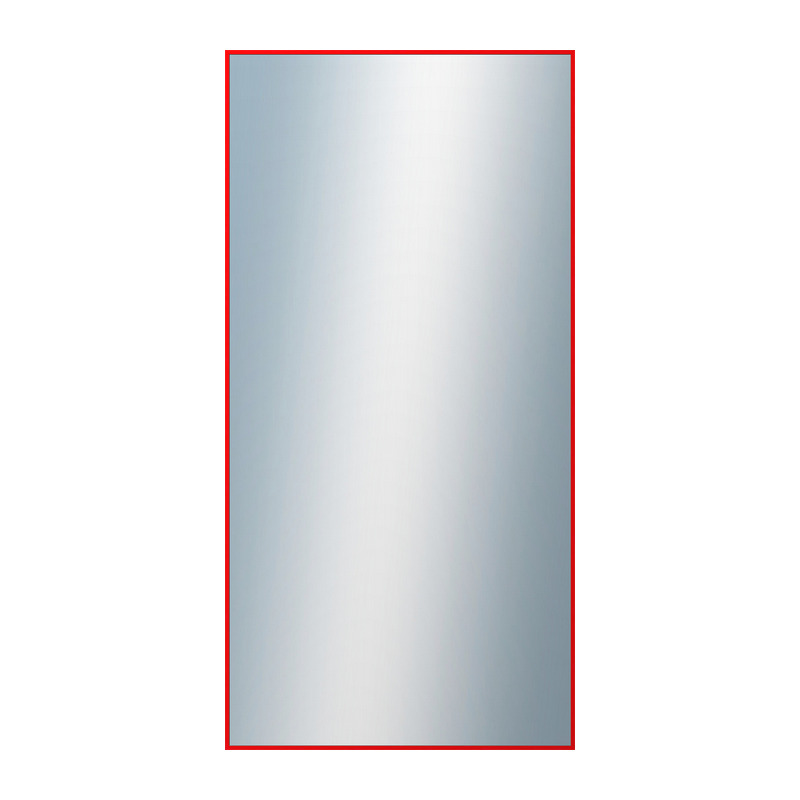 DANTIK Zrkadlo 60x120 Profil 01 | červená