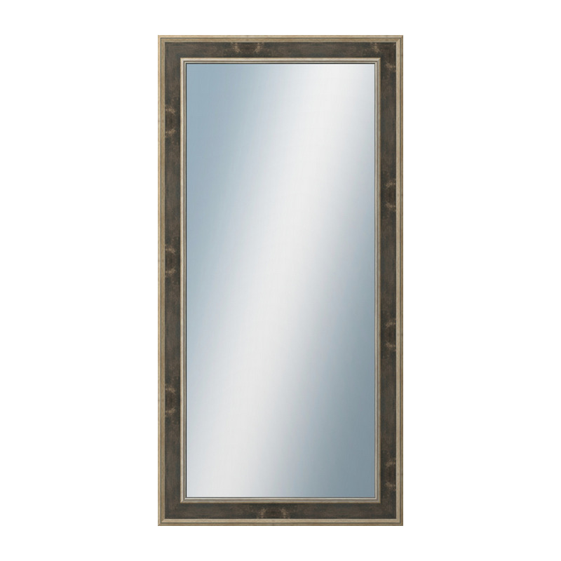 DANTIK Zrkadlo 60x120 TOOTH zlato černá