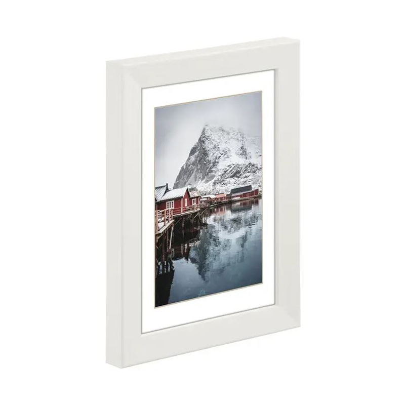 Hama rámeček dřevěný OSLO, bílá, 13x18cm