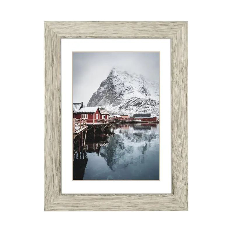Hama rámeček dřevěný OSLO, šedá borovice, 40x50cm