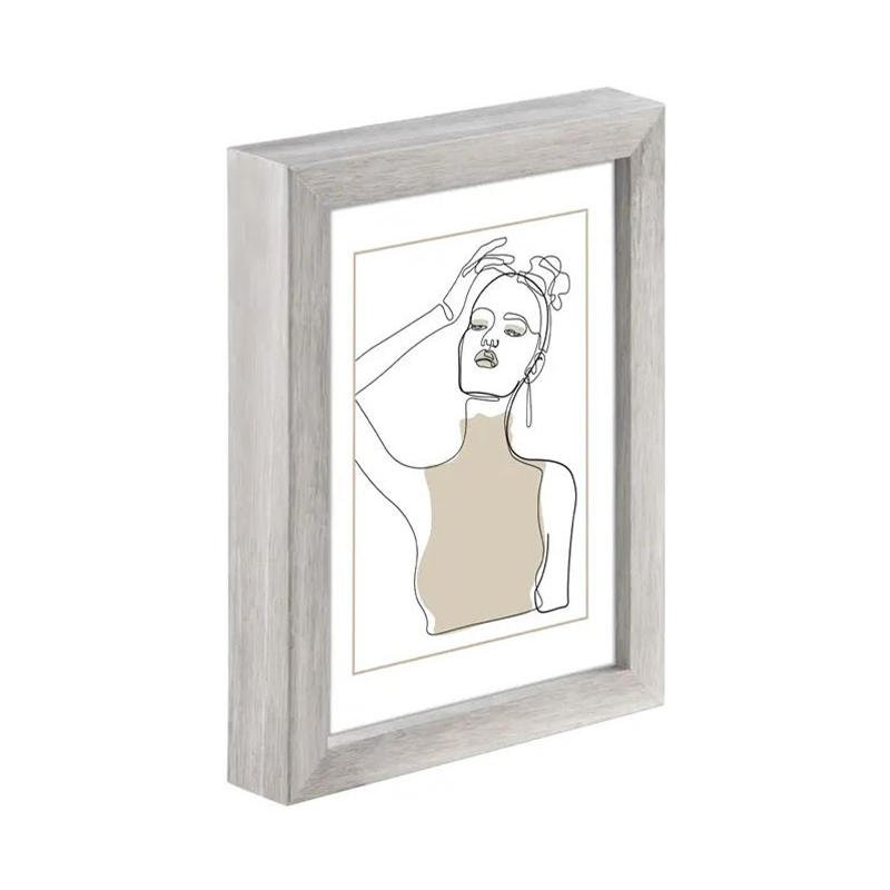 Hama rámček drevený KOPENHAGEN, taupe