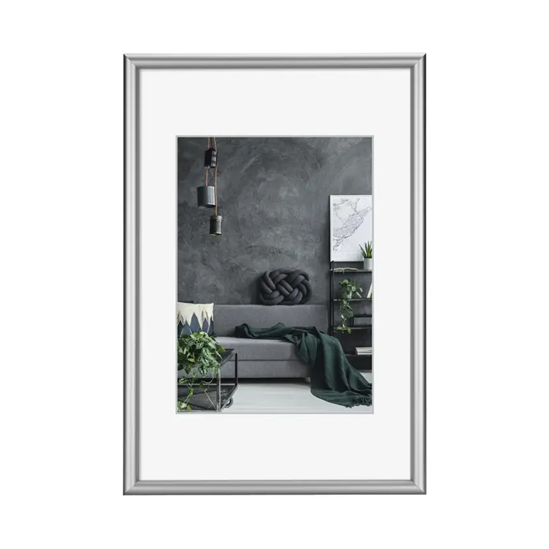 Hama rámeček hliníkový DETROIT, stříbrný, plexisklo, 21x29,7 cm