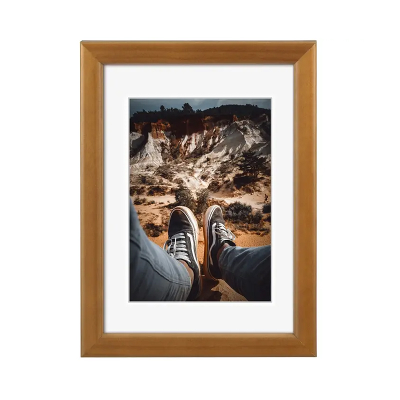 Hama rámeček dřevěný BELLA. ořech, 21x29,7 cm (Rozměry A4)