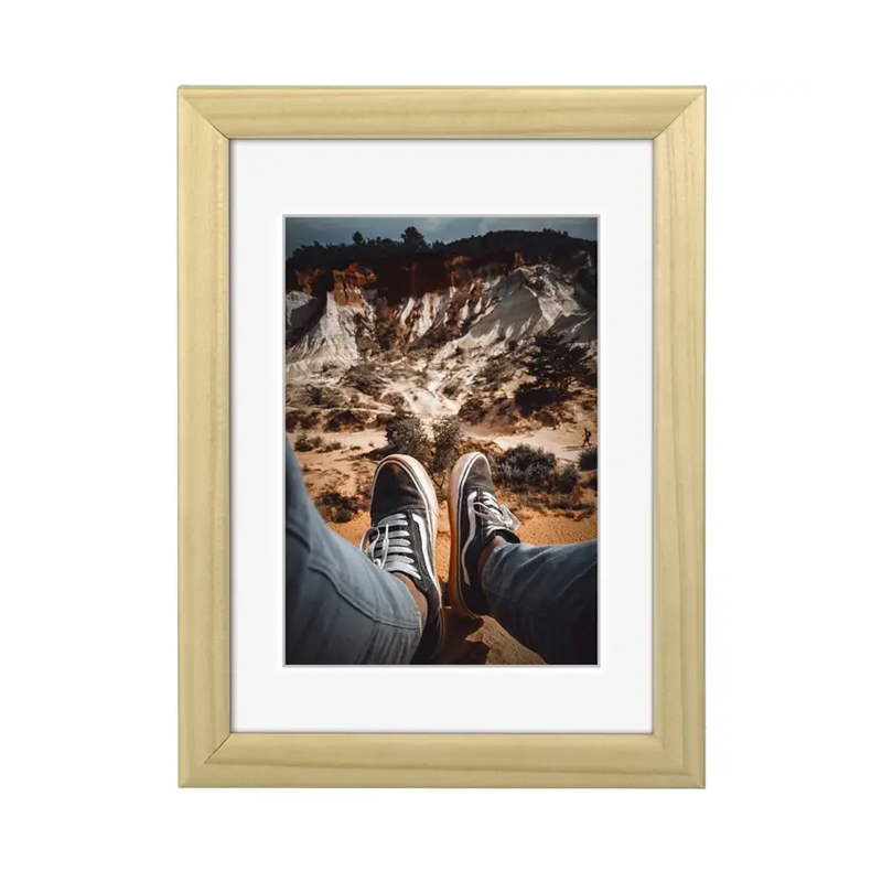 Hama rámeček dřevěný BELLA. přírodní, 21x29,7 cm