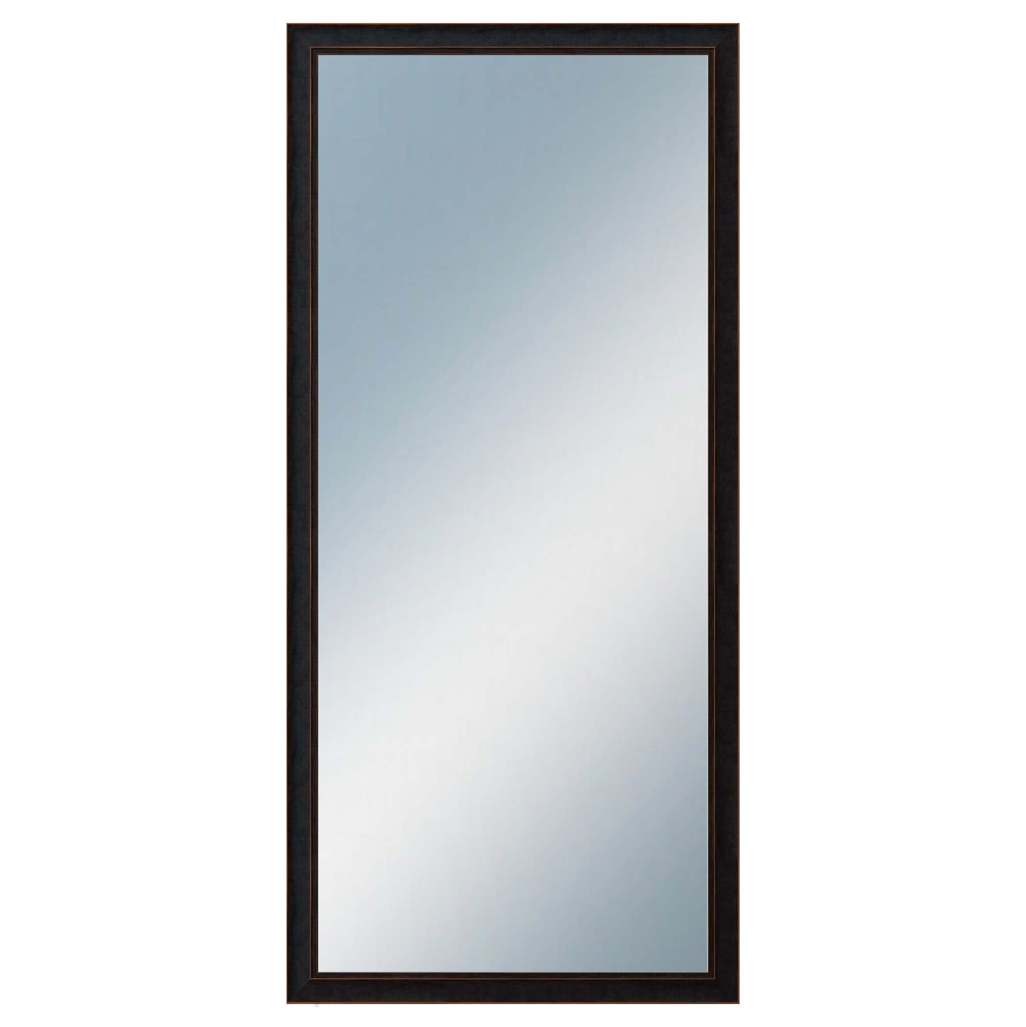 DANTIK Zrkadlo 60x120 ANDRÉ velká černá