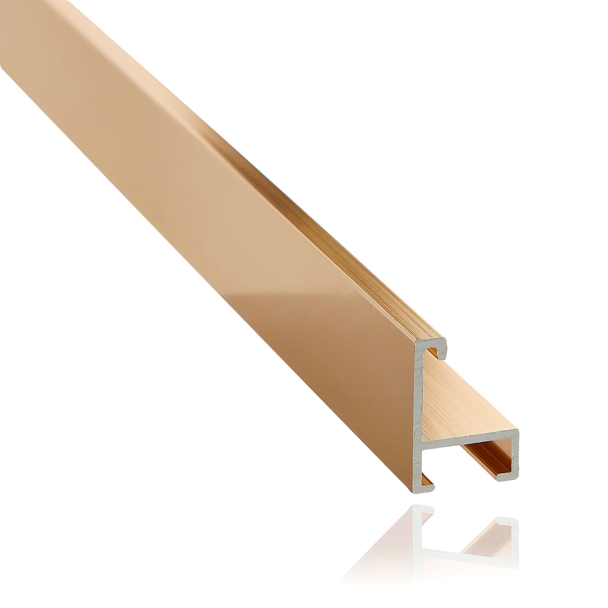 6030001 | Hliníkový profil 30 | zlatá lesklá