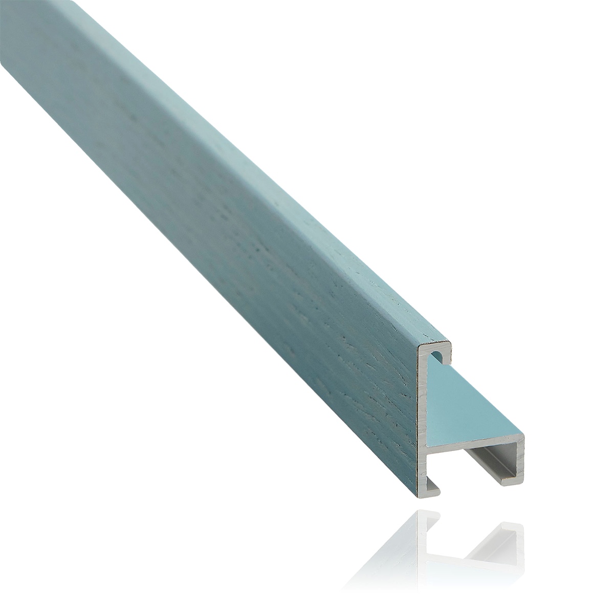 Rámová lišta DANTIK - 6030314 | Dýha barevná modrá pastel