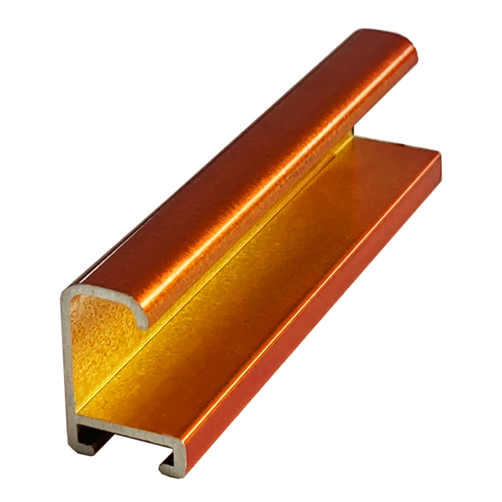 Rámová lišta DANTIK - 7269217 | Oranžová Citrin broušená