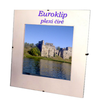 30x30 | Euroklip PLEXI čiré - rámeček na fotky