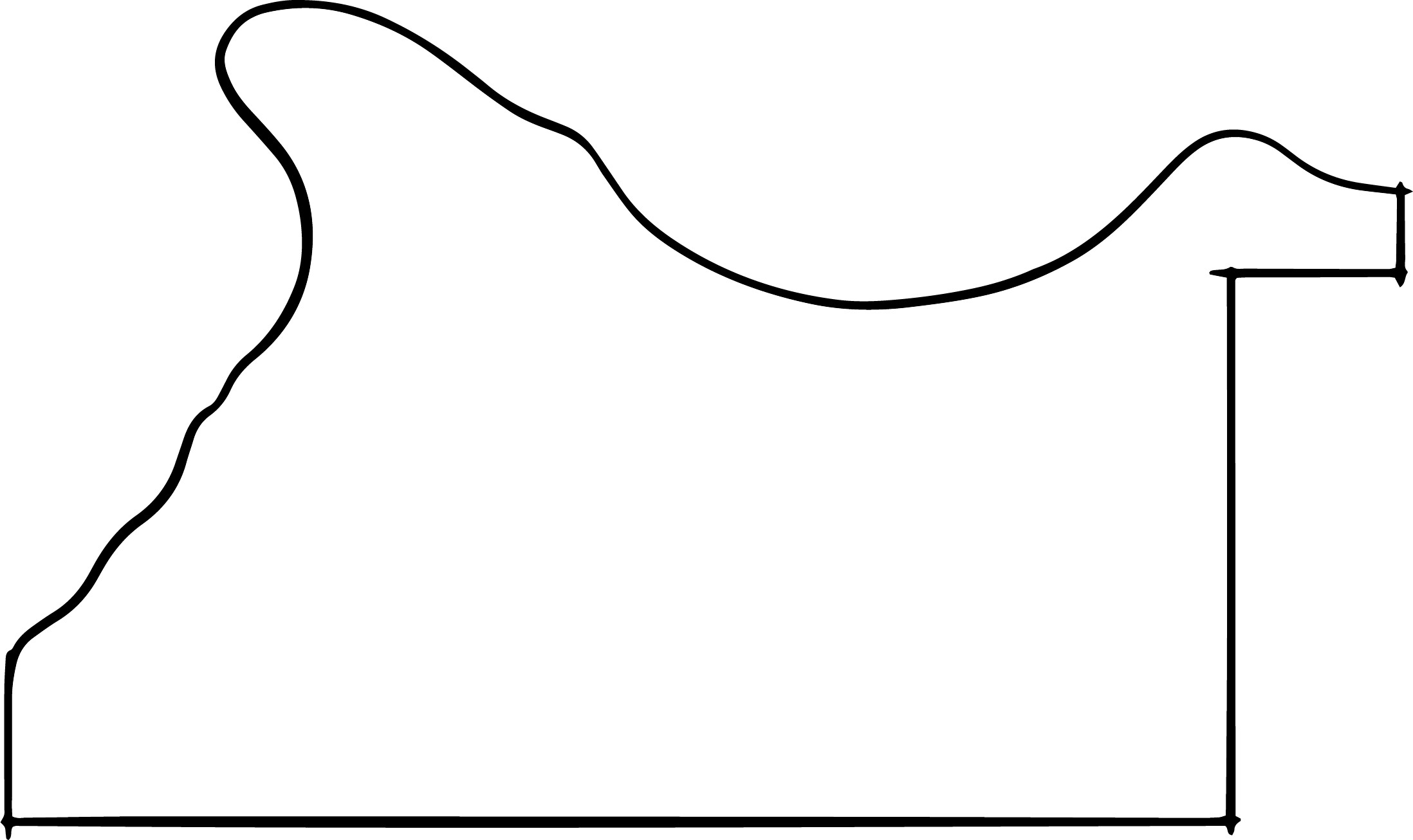 Rámová lišta DANTIK - 3005 | HRAD zelená