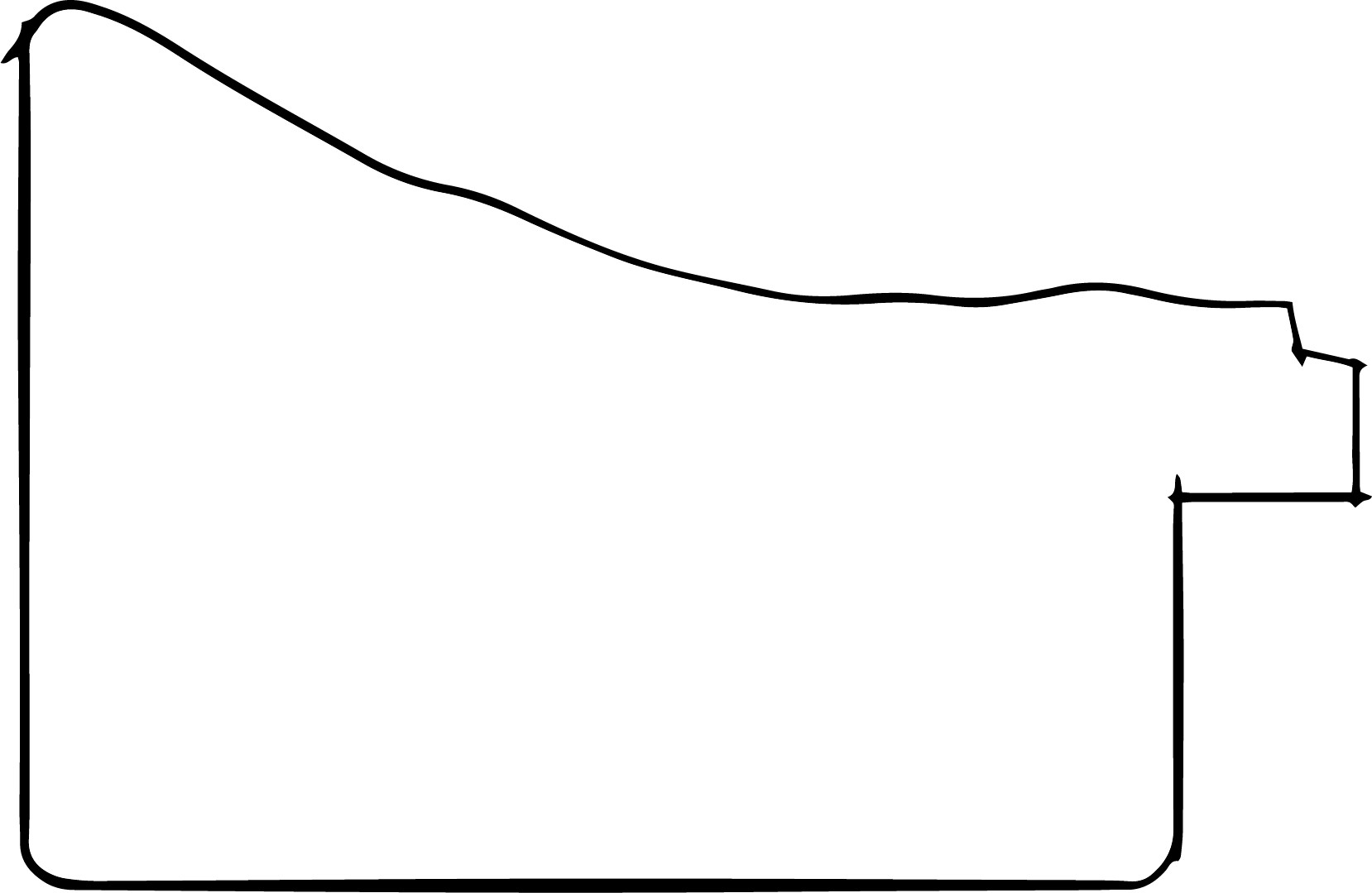 Rámová lišta DANTIK - 5025 | SARTORI dřevo čer.s