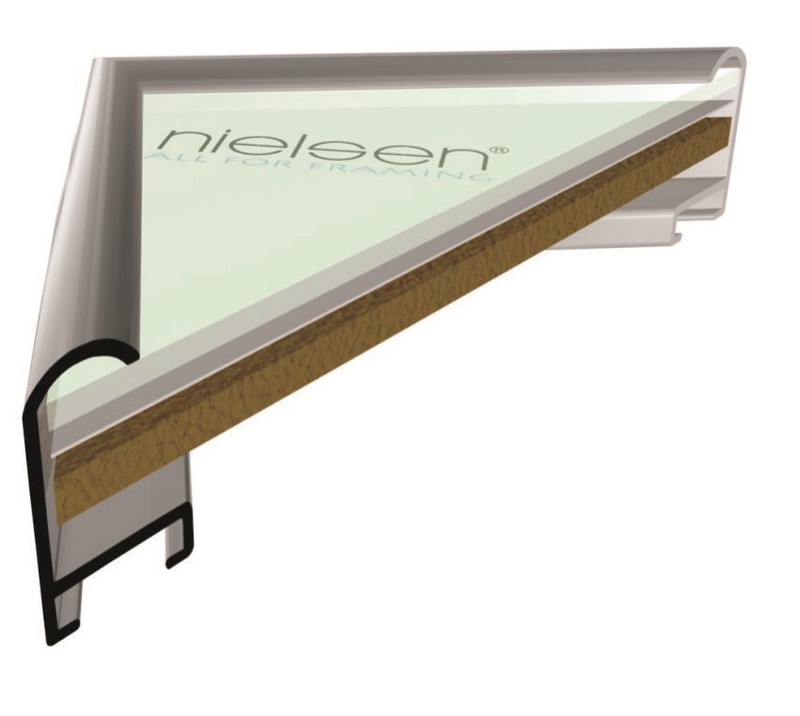 Rámová lišta DANTIK - 7002006 | Šedá leská