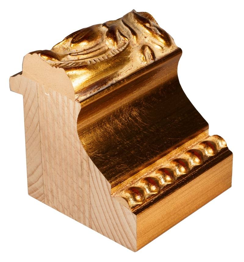 Rámová lišta DANTIK - 2974 | HONEST velká vysoká zlatá