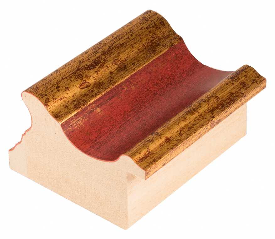 Rámová lišta DANTIK - 3006 | HRAD červená