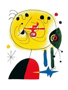 60x80 | And Fix the Hairs of the Star ( Miro Joan )