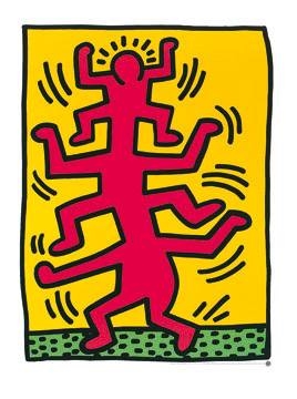 60x80 | Untitled 1988 ( Haring Keith )