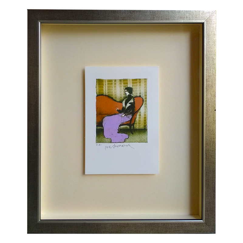 Vladimír Suchánek originál | Vladimír Suchánek | 24,5x29cm (Zarámovaný obraz)