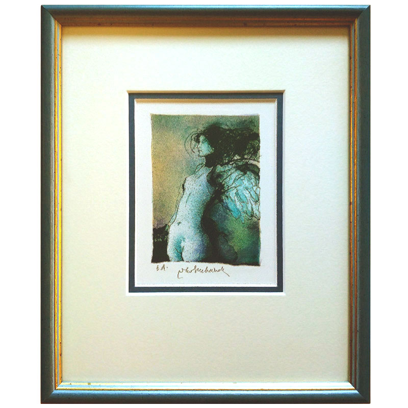 Suchánek V. originál | Suchánek V. | 21x25cm (Zarámovaný obraz)