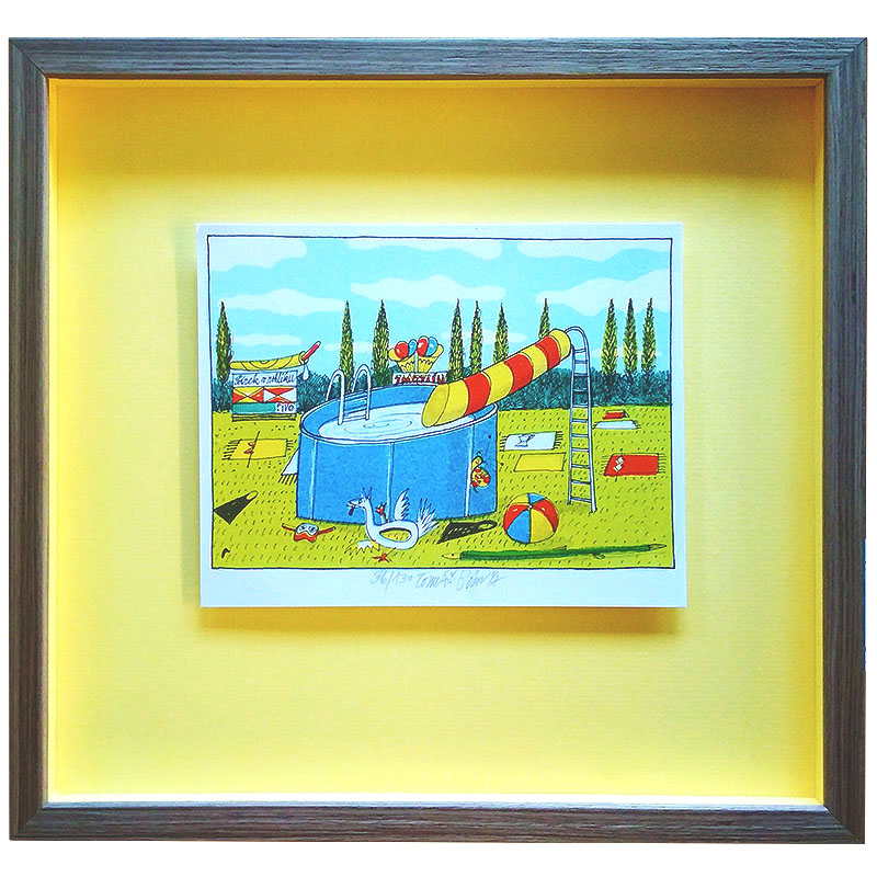 Bím originál 36|130 | Bím Tomáš | 33,5x31,5cm (Zarámovaný obraz)