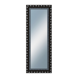 DANTIK Zrkadlo 60x160 ROKOKO černá lesklá