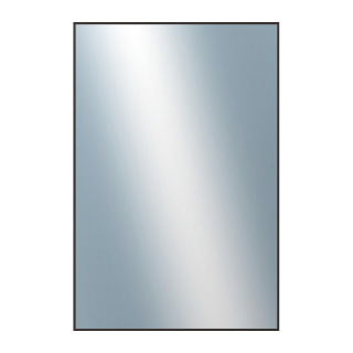 DANTIK Zrkadlo 80x120 Profil 22 | černá matná