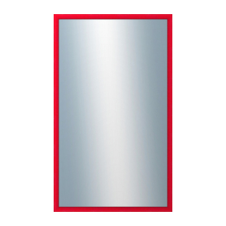 DANTIK Zrkadlo 60x100 BOX červená mořená