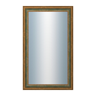 DANTIK Zrkadlo 60x100 HRAD zelená