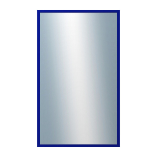 DANTIK Zrkadlo 60x100 PERLA modrá lesklá vysoká