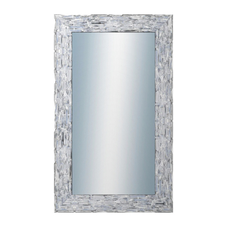 DANTIK Zrkadlo 60x100 Travertino stříbrné