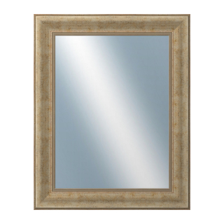 DANTIK Zrkadlo 40x50 KŘÍDLO malé zlaté patina