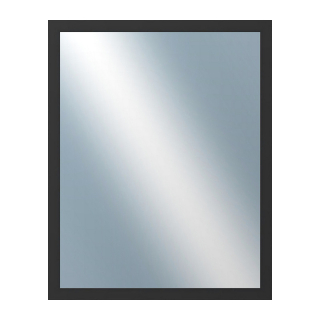 DANTIK Zrkadlo 40x50 Profil 05 | černá matná