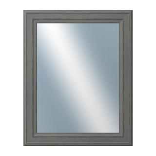 DANTIK Zrkadlo 40x50 STEP tmavěšedá