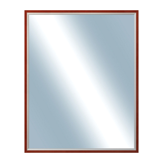 DANTIK Zrkadlo 40x50 Evoque červená