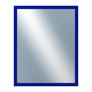 DANTIK Zrkadlo 40x50 PERLA modrá lesklá vysoká