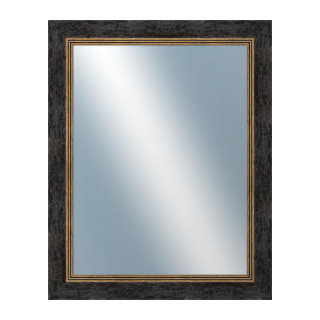 DANTIK Zrkadlo 40x50 CARRARA hnědočerná