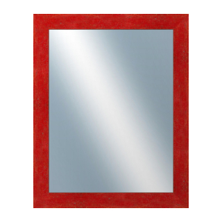 DANTIK Zrkadlo 40x50 RETRO červená