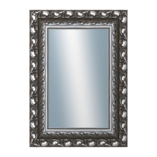 DANTIK Zrkadlo 50x70 ROKOKO grafitová