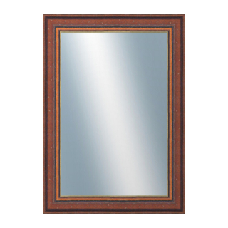 DANTIK Zrkadlo 50x70 ANGLIE hnědá Au linka