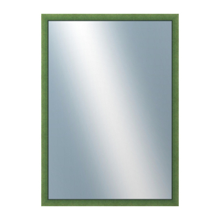 DANTIK Zrkadlo 50x70 BOX zelená mořená