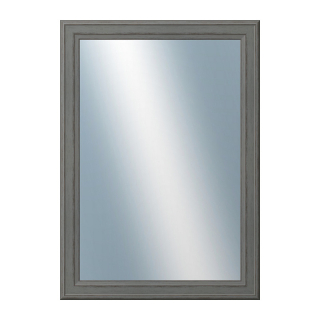 DANTIK Zrkadlo 50x70 STEP tmavěšedá