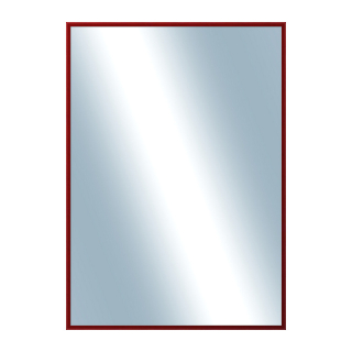 DANTIK Zrkadlo 50x70 Profil 269 | vínová