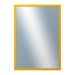 DANTIK Zrkadlo 50x70 PERLA žlutá lesklá vysoká